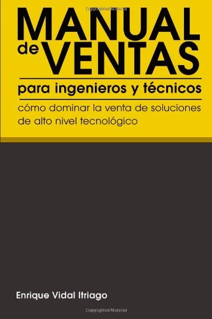 Portada de «Manual de Ventas para Ingenieros y Técnicos»